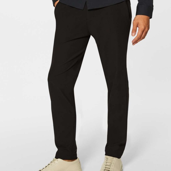 lululemon athletica Other - Lululemon Men's Slim Commission Pants Black size 34 Athleisure Golf Outdoor